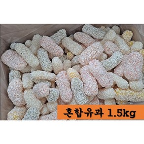 다정성한과 1.5kg 벌크형 혼합유과, 1개