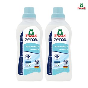 [단품] 프로쉬 제로 섬유유연제 750ml X2개, 2개