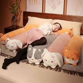 ComfyZone 캐릭터 동물 롱 바디필로우, 여우 110CM, 여우 110CM