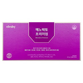 엘루비 메노락토 프로바이오틱스 휴온스 갱년기 여성 유산균 YT1 450mg x 30캡슐, 90정, 1개