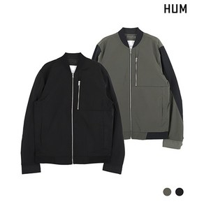 HUM HUM 남) 지퍼장식 블루종 점퍼(H171M168A)