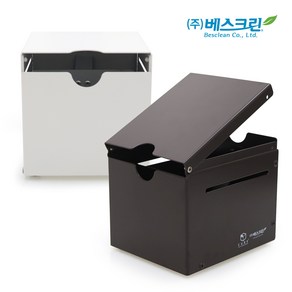 칵테일냅킨 디스펜서 큐브 [낱개], 칵테일냅킨/디스펜서/다크브라운(초코색), 1개, 1개