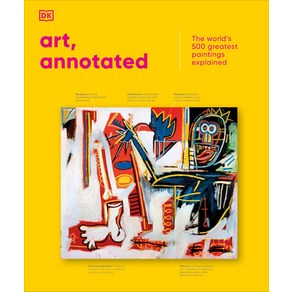 (영문도서) At Annotated: The Wold's 500 Geatest Paintings Explained Hadcove, DK Publishing (Doling Kind..., English, 9780593844090