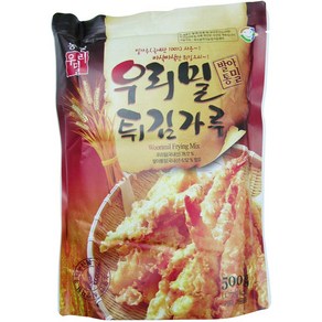 농협 우리밀 발아통밀 튀김가루 500g 이강산닷컴, 1개