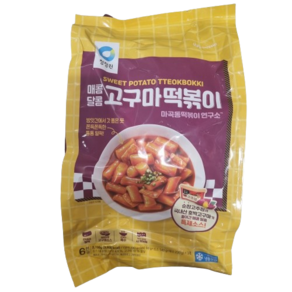 [코스트코] 청정원 매콤달콤 고구마 떡볶이 2130g 아이스박스 아이스팩포장 /냉동식품