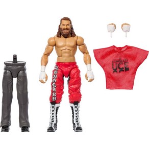 Mattel WWE 엘리트 컬렉션 액션 피규어 및 액세서리 프리미엄 라이브 사미 제인 교체 가능한 손 및 피규어 조립 피스 포함, Mattel WWE 엘리트 컬렉션 액션 피규어 및 액세, 1개