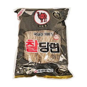 낙타표 찰당면 1kg 업소용 고구마전분 잡채 찜닭 요리재료, 1개