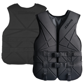 K2 Safety 구명조끼 성인 네오프렌, 블랙