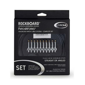 Rockboad 패치케이블 제작조절 RBO CAB PW SET CR, 1개