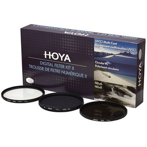 호야 DIGITAL FILTER KIT 82mm 필터 MCUV CPL ND8 파우치, 1개