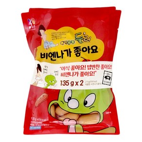 목우촌 비엔나가 좋아요 냉장-보냉팩 포장 발송, 135g, 6개