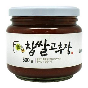 두레생협 기름과장 찹쌀고추장 500g, 1개