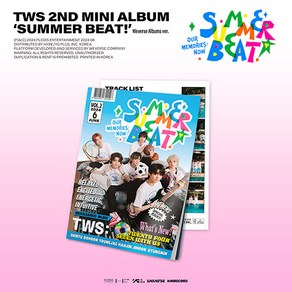 [특전 포토카드] 투어스 미니 2집 위버스 SUMMER BEAT! [Weverse Albums ver.] / 포토카드+QR카드+스티커+포토북