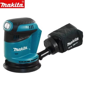 Makita DBO180Z 무선 18V 충전식 디스크 무작위 궤도 샌더 목공 퍼티 연마 베어 리튬 이온, 1개