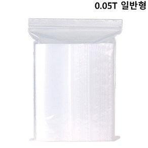 진주바다 지퍼백 6X9cm 100매 PE 두꺼운 비닐팩 0.05T