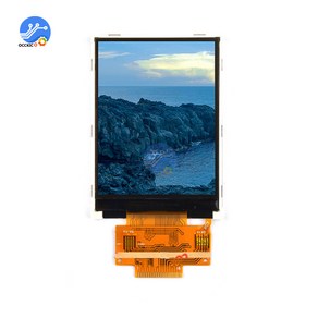 스크린 2.4 인치 SPI TFT LCD 컬러 스크린 ILI9341 드라이버 IC 4 IO 240X320 디스플레이 터치 패널 18PIN, 1개