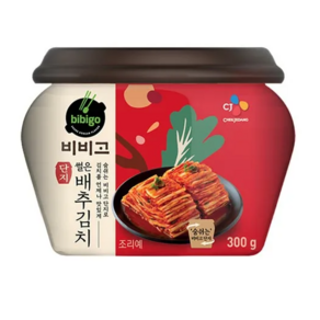 CJ 비비고 썰은배추김치 (용기) 300G