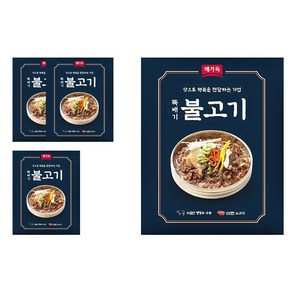 [슈퍼맨푸드] 해가득 뚝불고기 400g, 4개