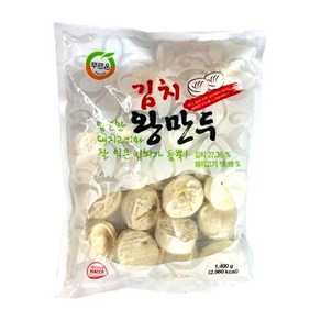 [330] 푸르온 김치 왕만두_1.4kg_식자재쇼핑몰_푸드왕, 1.4kg, 1개