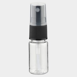 블랙캡 스프레이 투명 10ml 플라스틱 공병 소분병 화장품용기 여행, 1개