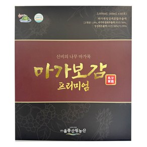 마가보감 울릉도 신비의나무 마가목 추출물 1박스 60포, 1개, 3.6L