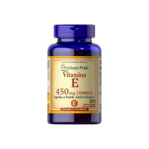 Puitans Pide Vitamin E 비타민E 1000 IU, nan, 2개, 100정
