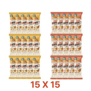 올반 [올반]크런치찰핫도그 15봉+찰핫도그 15봉, 30개, 80g