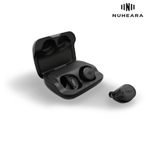 NUHEARA IQBuds2 MAX 블루투스 이어폰, NU318, 블랙