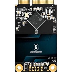 mSATA SSD 512GB 샤크스피드 SATA 36Gbs 3D NAND 노트북 PC 데스크탑용 미니 내장 솔리드 스테이트 드라이브mSATA, 256GB, 1개