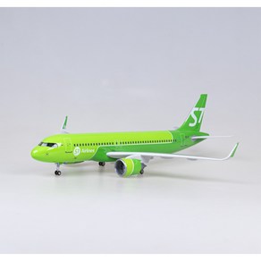 시베리아 S7 항공 비행기모형 다이캐스트 항공기 여객기 모형 A320neo 1:80