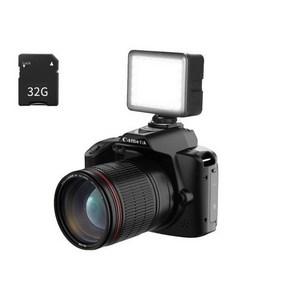 디지털 카메라 DSLR 디카 4K Wifi 입문자용 꿀딩즈 기본+32GB SD카드+라이트, 꿀딩즈 D5 WIFI DSLR 카메라, 1개