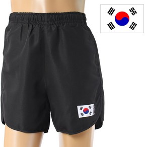 T69 반바지 쿨 마라톤 검정 태극기자수 M~XL 속바지 통풍탁월 양주머니 허리조임끈 군인 군용 TS 태성