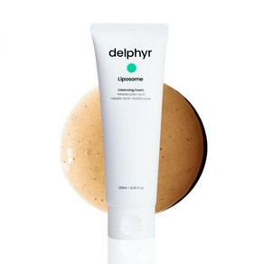 delphy 리포좀 데일리 클렌징 폼 센텔라 티카 테카 함유 민감성 용 순한 각질 제거 딥 포어 메이크업 클렌저 트러블 케어용 스킨케어 4.05 fl. oz 120ml, delphy 리포좀 데일리 클렌징 폼 센텔라 티카 테