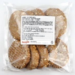 선진FS 치즈콕콕 함박스테이크 1200g(120g x 10개입) 아이스박스발송, 120g, 1개