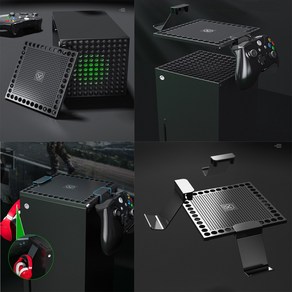 XBOX SERIES X 상단먼지방지커버+헤드셋+패드거치대 / 엑스박스 시리즈 엑스 전용