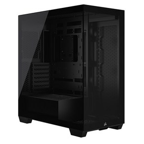 CORSAIR 3500X 강화유리 (블랙) 케이스-미들타워, 선택없음, 1개