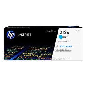 HP 정품토너 W2120A W2120X HP212A HP212X M554dn M555dn M555x M578dn M578f x, 표준용량, 1개, W2121A 파랑/정품