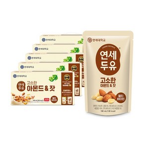 연세두유 아몬드 잣 두유 파우치 190ml, 100개