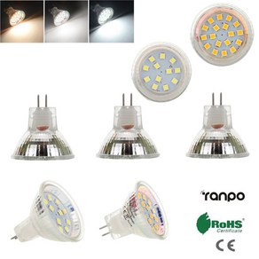 MR11 GU4 미니 LED 스포트라이트 전구 12V 24V 2835 SMD 2W 3W 12LED 18LED 밝고 시원한 따뜻한 백색 램프 교체 10W 20W 할로겐 조명, [01]Cool White, [01]2W, [01]12V, 1개