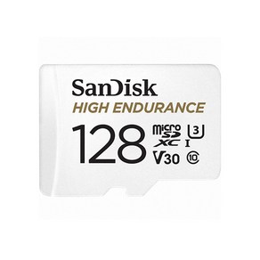 샌디스크 마이크로 SD High Enduance 128GB 블랙박스 QQNR CS, 1개