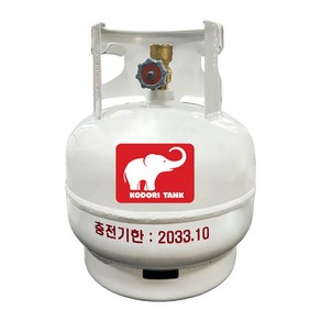 해바라기버너 코돌이탱크 LPG 3kg가스통 고화력 캠핑버너, 3kg코돌이탱크(가스통만), 1개