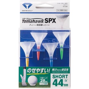 DAIYA GOLF 다이야 골프티 토마호크 숏티 SPX-TE-506 44mm 일본제, 1개