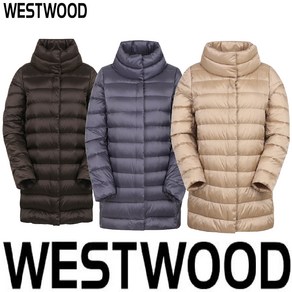 5층 웨스트우드 WESTWOOD 우먼 하이넥 경량 다운 자켓 (여자 겨울 패딩) N4/158