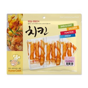 홈쿡 강아지 간식 400g, 안심껌말이, 5개, 안심껌말이