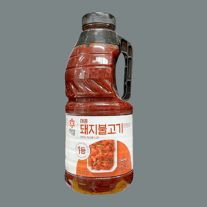 백설 매콤한 돼지불고기 양념장, 2.45kg, 1개