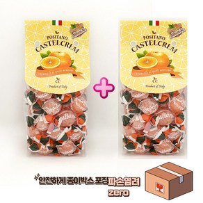 이탈리아 카스텔크램 포지타노 오렌지캔디 200g x2팩, 2개