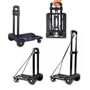 EZ 휴대용 접이식 핸드카트 HT006-4 고급형 Max50kg, 1개