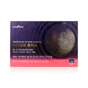 유니베라 미즈에버 플러스 1400mg (60일분), 1박스, 60회분