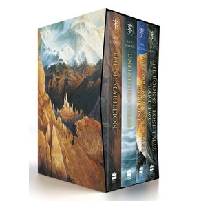 (영문도서) The Histoy of Middle-Eath Box Set #1: The Silmaillion / Unfinished Tales / Book of Lost Ta... Hadcove, William Moow & Company, English, 9780063379848