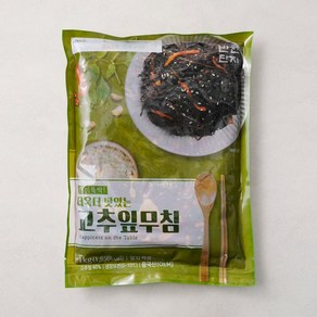 [메가마트]반찬단지 고추잎무침 1kg, 1개